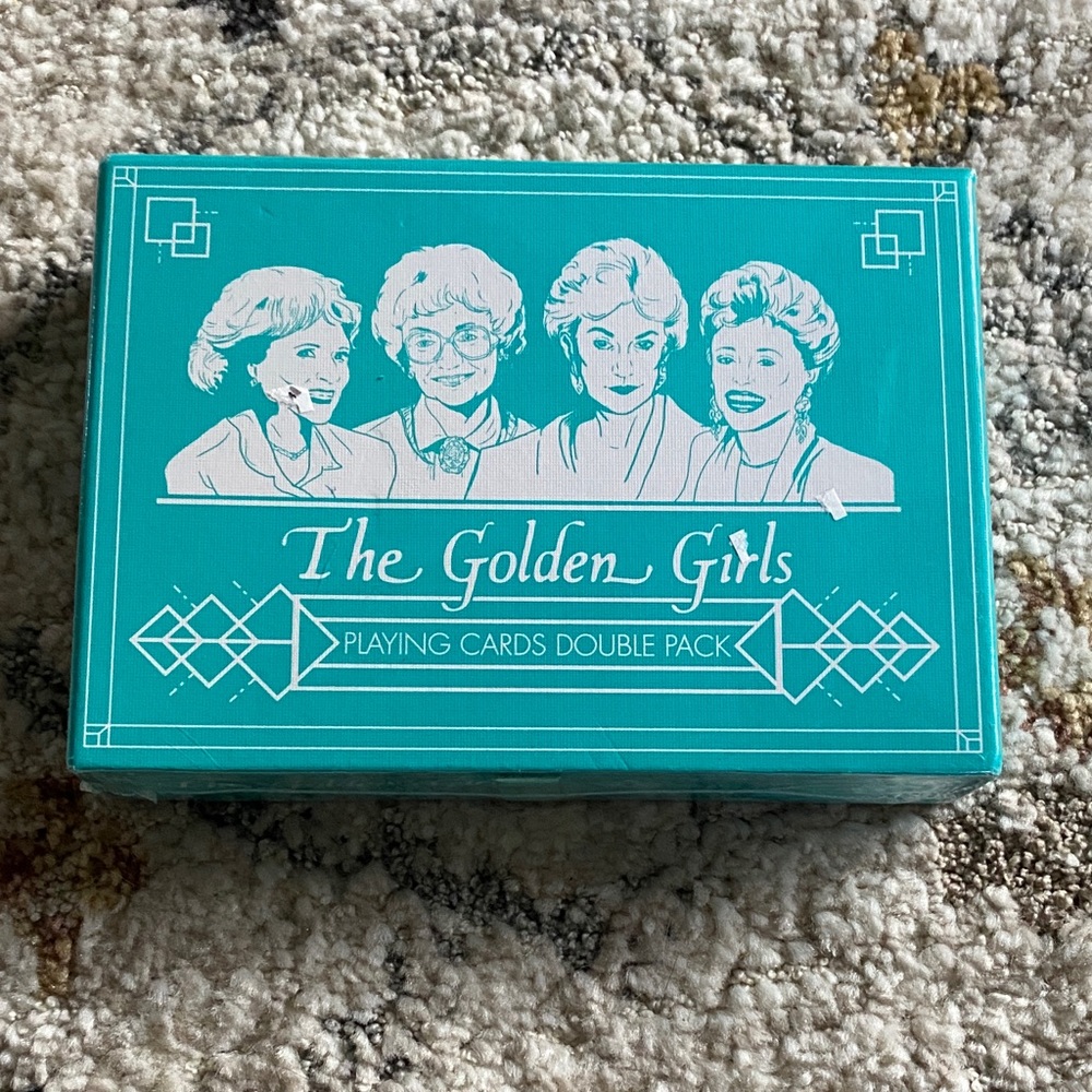 The Golden Girls playing card double pack